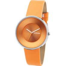 Lambretta Cielo Ladies Watch with Orange Leather Band