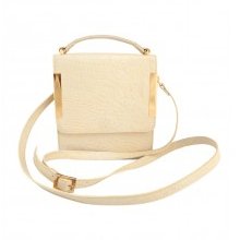 Laura Vela Lola Lemon Small Satchel