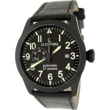 Le Chateau 7081Mgun Blk Men'S 7081Mgun Blk Dynamo Watch