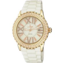 Le Chateau White Ceramic Women's Watch 5870rsws-wht