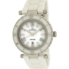 Le Chateau Women's White Ceramic Watch-5859uni