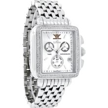 Levian Tiamo Series Ladies Diamond Mop Day/Date Chronograph Quartz Dress Watch