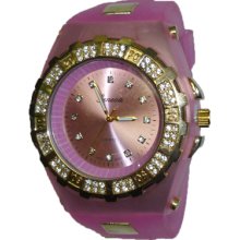 Limited Edition Hot Pink & Silver Sporty Watch - Silver - Silver - 3