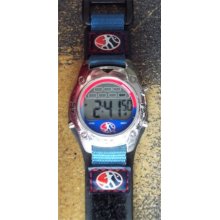 Little League Baseball Stainless Steel Digital Watch