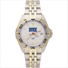 Logoart Duke University Men's All Star Bracelet Watch With Team Logo Dial Du103