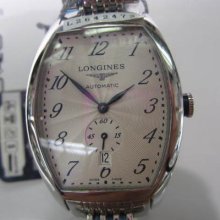 Longines Evidenza Men's Watch Automatic Sapphire All Stainless S Original Swiss