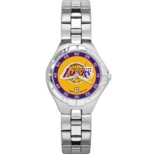 Los Angeles Lakers Pro II Women's Stainless Steel Bracelet Watch