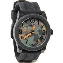 LRG The Icon Series Watch in Black & Olive Camo