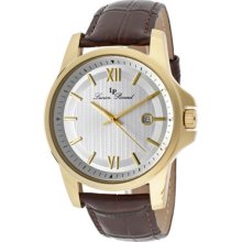 Lucien Piccard Breithorn Men's Date Rrp $600 Watch 10048-yg-02s-brw