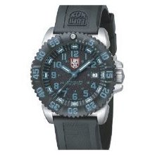 Luminox 3153 Gent's & Women's Stainless Steel Case Date Black Rubber Watch 3153