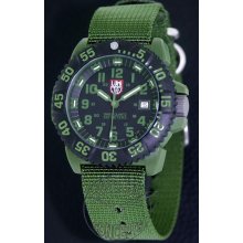 Luminox Us Navy Seal wrist watches: Military Green W/2 Nato Bands a.30