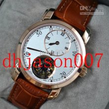 Luxury Automatic Tourbillon Regulateur Rose Gold Limited Men Sport W