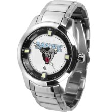 Maine Black Bears Titan - Stainless Steel Band Watch