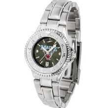 Maine Black Bears Womens Steel Anochrome Watch