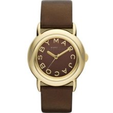 Marc By Marc Jacobs 'marci' Leather Strap Watch