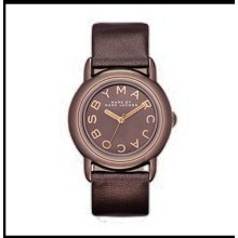 Marc By Marc Jacobs Mbm1222 Watch Marci Logo Bronze Leather Women's $175.