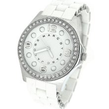 Marc By Marc Jacobs Crystal Silicone Ladies Watch Mbm2535