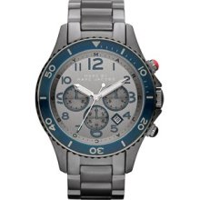 Marc Jacobs Metal Rock Chrono 46MM Adult Unisex Watches - gunmetal