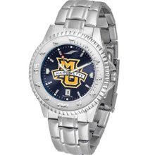 Marquette Golden Eagles Mens Steel Anochrome Watch