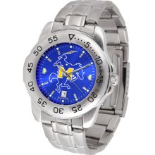 McNeese State Cowboys Sport Steel Band AnoChrome-Men's Watch