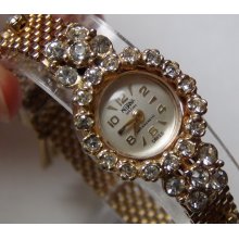 Medana Special Ladies Gold Swiss Made Diamonds Watch