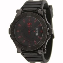 Meister Prodigy Stainless Steel With Rubber Band Watch black