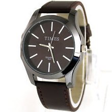 Men's Brown Watch Quartz