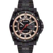 Men's Bulova Precisionist Champlain Stainless Steel Watch