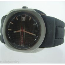 Mens Diesel Dz 1094 Leather Watch