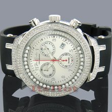 Mens Floating Diamond Watch 2.20ct Joe Rodeo Master