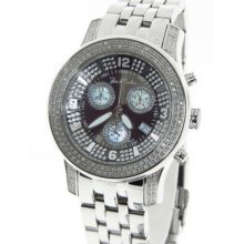 Men's Joe Rodeo Diamond Steel Watch J2028 1.50ct