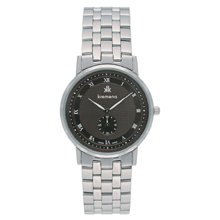 Mens Kremena Semi-Solid Stnlss Steel Grey Dial Swiss 33mm Watch