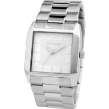 Men's Lambretta Watch White Dial Silver Stainless Steel Bracelet 2140/whi