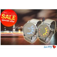 Men's Led Mirror Watch Lady Unisex Digital Wrist Watches Led1046 Cra