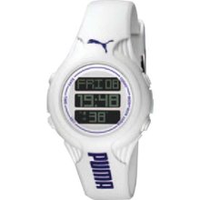 Men's puma punch white watch pu910782001