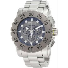 Men's Reserve Chronograph Stainless Steel Case and Bracelet Gray Dial Date Displ