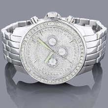 Mens Watches: Mens Diamond Watch 2.5ct