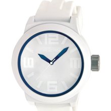 Men's white kenneth cole reaction oversized watch rk1243