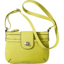 Merona Top Zip Crossbody - Green