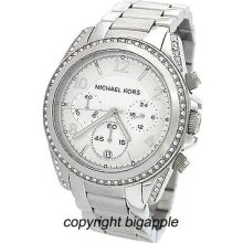 Michael Kors Chronograph Silver Ladies Watch Mk5165