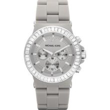 Michael Kors Dylan Ceramic Grey Glitz Ladies Watch Mk5618 In Mail 2 In Hours