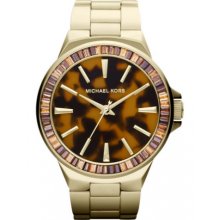 Michael Kors Gramercy Gold Tone Stainless Steel Bracelet Ladies Watch MK5723