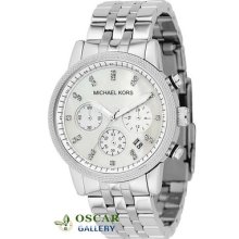 Michael Kors Ritz Mk5020 Women's Stainless Steel Watch 2 Years Warranty