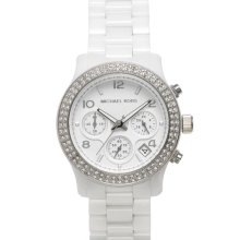 Michael Kors 'Runway Ceramic' Watch, 40mm