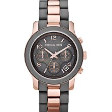 Michael Kors Runway Rose Gold-Tone Chronograph Women's Watch MK5465