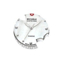 Michele Cloette Mww20a000004 Red Floral Diamonds Box & Papers Ret: $2,395