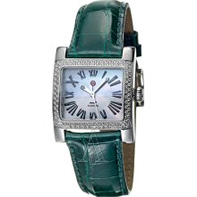 Michele Mw2 Diamond Mww07b000018 Watch Square