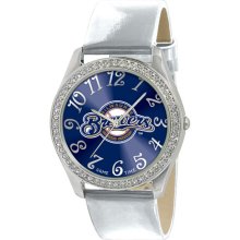 Milwaukee Brewers Women's Glitz Watch