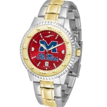 Mississippi Ole Miss Rebels Mens Two-Tone Anochrome Watch