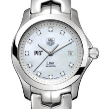 MIT TAG Heuer Watch - Women's Link w/ MOP Diamond Dial